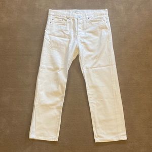 Men’s White Aime Leon Dore Jeans 34 NWOT